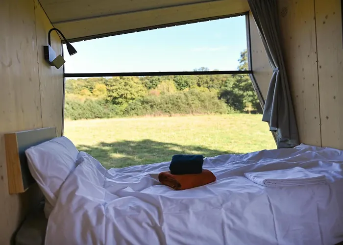 Vakantiehuis Sleep Space 1 - Green&tiny Spot An Der Schafweide *