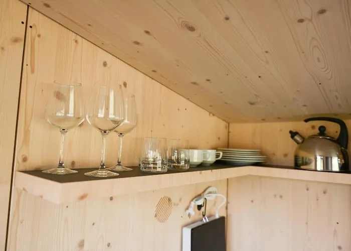 Vakantiehuis Sleep Space 1 - Green&tiny Spot An Der Schafweide