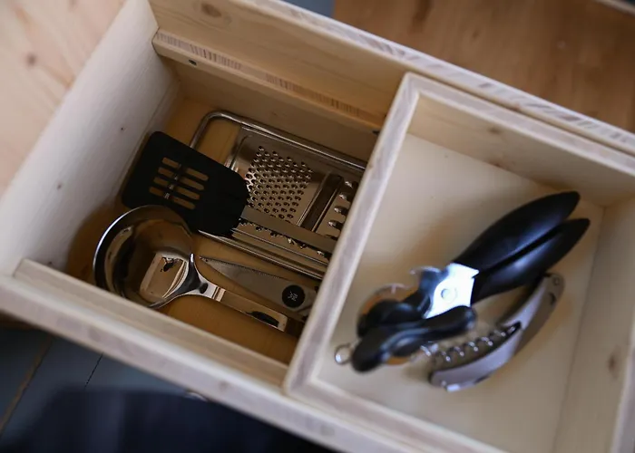 Vakantiehuis Sleep Space 1 - Green&tiny Spot An Der Schafweide